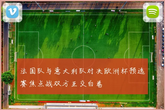 法国队与意大利队对决欧洲杯预选赛焦点战双方互交白卷